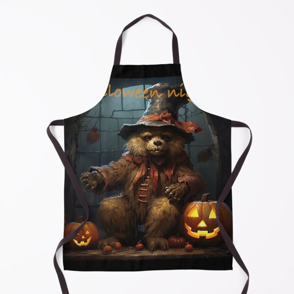 Item preview, halloween night teddy bear spooky designed and sold by Amser77.