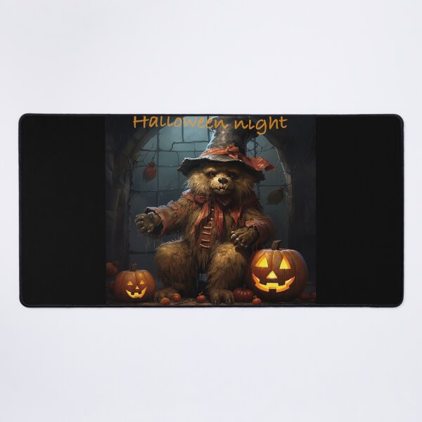 Item preview, halloween night teddy bear spooky  designed and sold by Amser77.