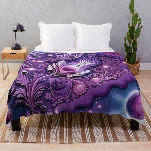 Item preview, Other Worldly Designs- nebulas, stars, galaxies, planets with feathers  designed and sold by BirdsnStuff.