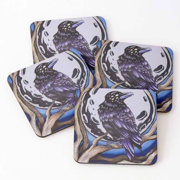 Item preview, Crow in the trees designed and sold by swampyartzz.