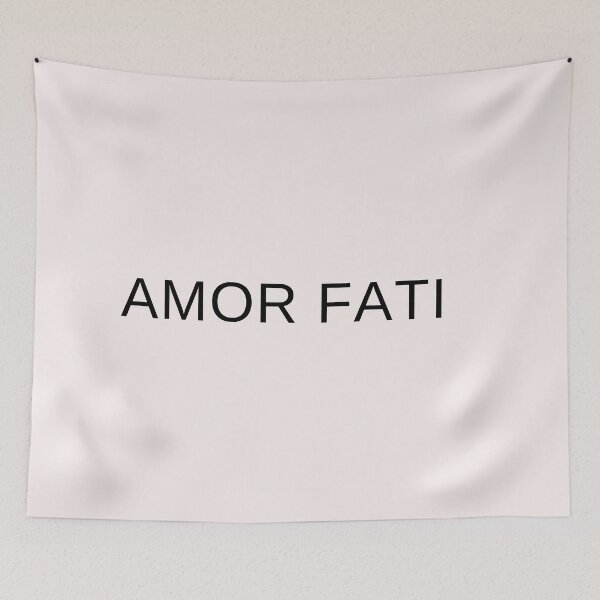 Item preview, Phrases Stoics "Amor Fati" Typography lV Style Quote Stoic Amor Fati designed and sold by StoicWarrior.