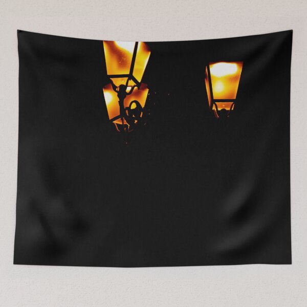Item preview, Glowing street lamp in a dark night designed and sold by Michaelerch.
