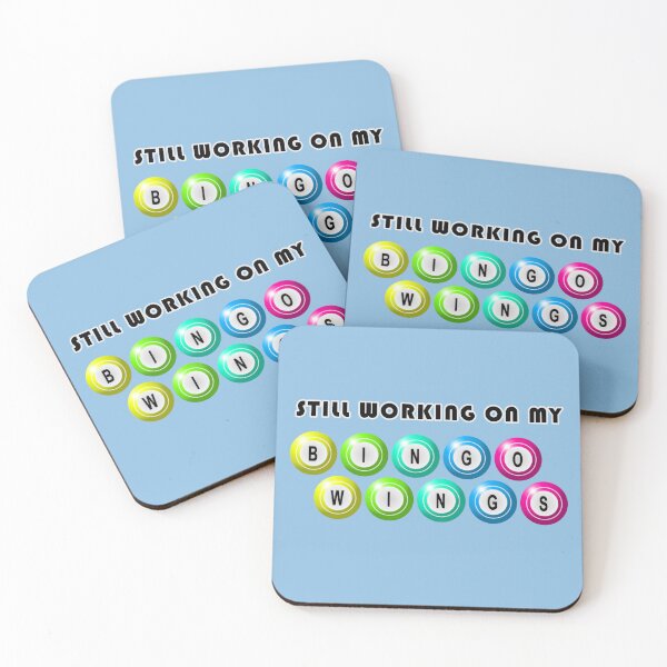 Item preview, Still Working On My Bingo Wings designed and sold by Fanarchist.
