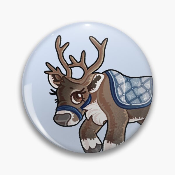 Item preview, Reindeer in blue designed and sold by MaddyCute.