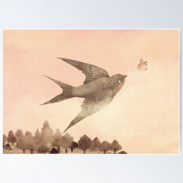Item preview, Sunset Swallow designed and sold by opifan.