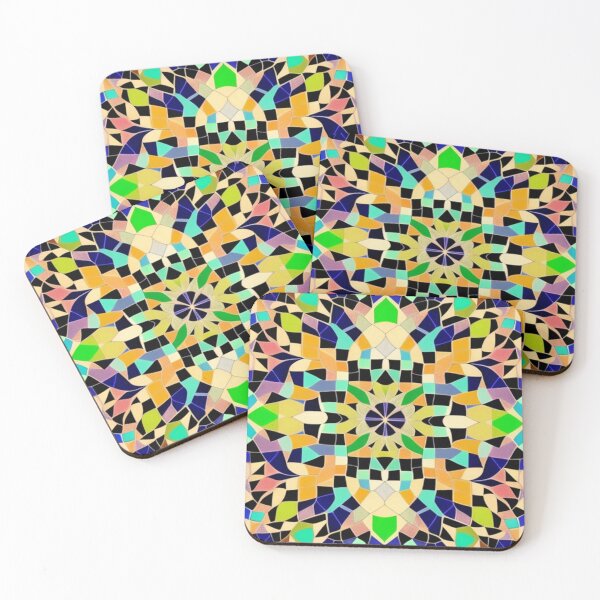 Item preview, Abstract Colorful Mosaic Pattern designed and sold by calibrit.