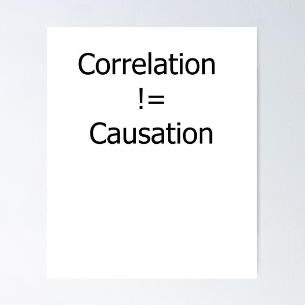 Item preview, Correlation Does Not Imply Causation | Stats Statistics Maths Math designed and sold by KingClothes.