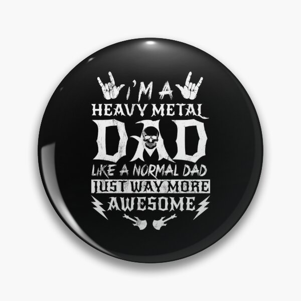 Item preview, I'M A Heavy Metal Dad Like A Normal Dad Rock  designed and sold by JensenBechtel.