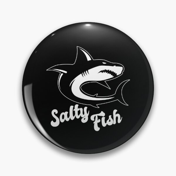 Item preview, Salty Fish Sassy Shark Pun designed and sold by flippinsg.