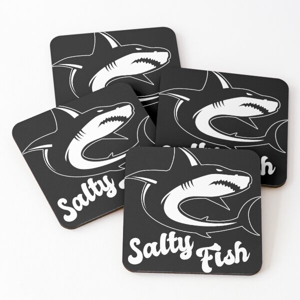 Item preview, Salty Fish Sassy Shark Pun designed and sold by flippinsg.