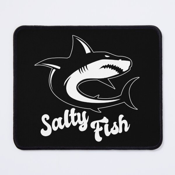 Item preview, Salty Fish Sassy Shark Pun designed and sold by flippinsg.