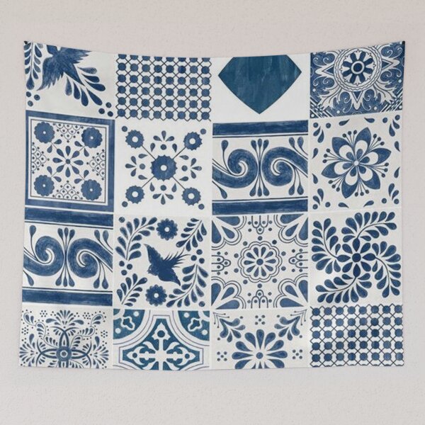 Item preview, blue art designed and sold by MaryDConde.
