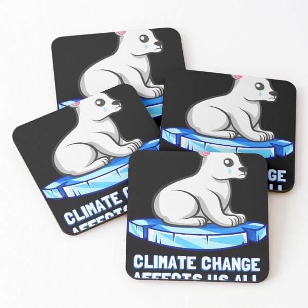 Item preview, Climate Change Affects Us All Crying Polar Bear designed and sold by flippinsg.