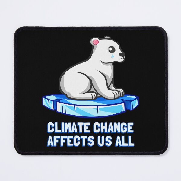 Item preview, Climate Change Affects Us All Crying Polar Bear designed and sold by flippinsg.