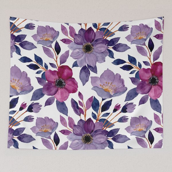 Item preview, Hawaiian Tropical Floral Seamless Pattern designed and sold by asbno19.