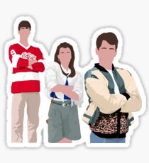 Ferris Bueller Art Sticker
