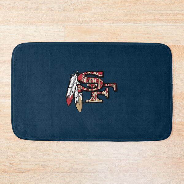 Item preview, Native American 49ers logo  designed and sold by Dogilonka.