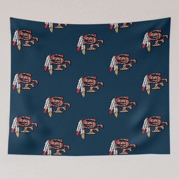 Item preview, Native American 49ers logo  designed and sold by Dogilonka.