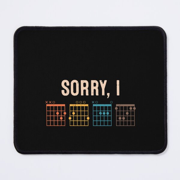 Item preview, Sorry I DGAF Guitar Chords Funny designed and sold by SennetMorneau.