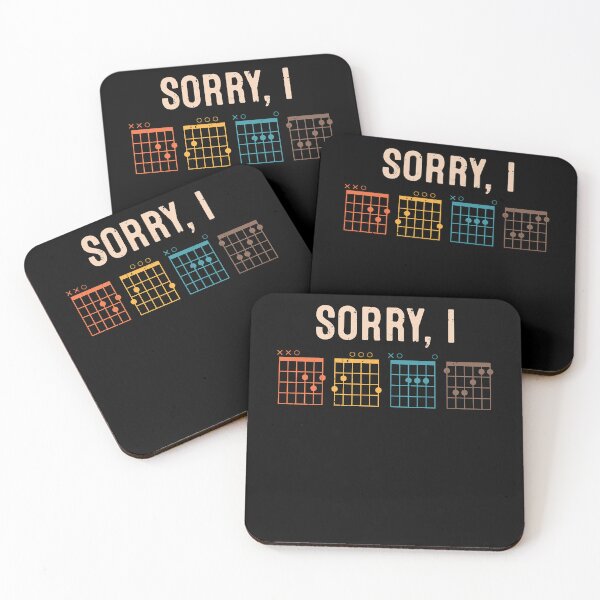 Item preview, Sorry I DGAF Guitar Chords Funny designed and sold by SennetMorneau.