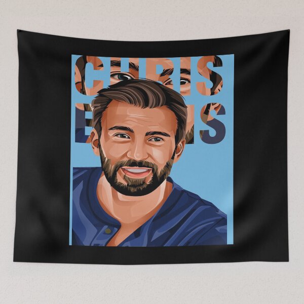 Aperçu de l'œuvre Chris Evans créée et vendue par deddinglively.