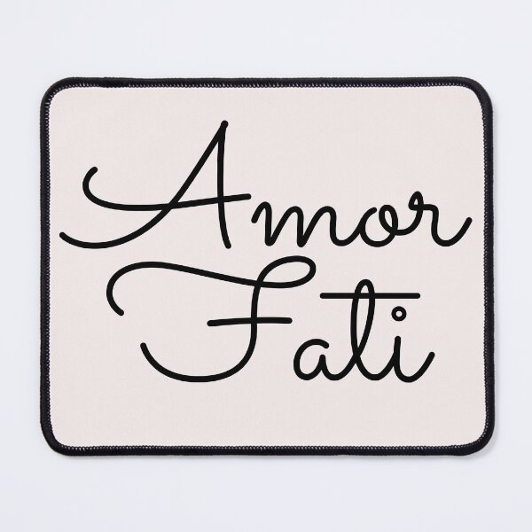 Item preview, Phrases Stoics "Amor Fati" Typography Vll Style Quote Stoic Amor Fati designed and sold by StoicWarrior.
