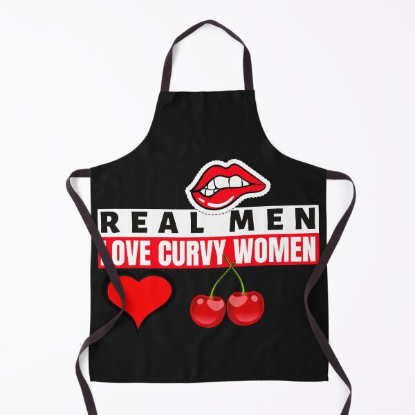 Item preview, Real Men Love Curvy Women designed and sold by BestCoolStuff.
