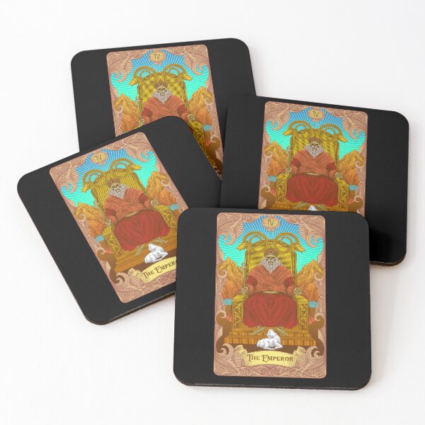 Item preview, The Emperor Tarot Illustration  designed and sold by WOLForDEER.