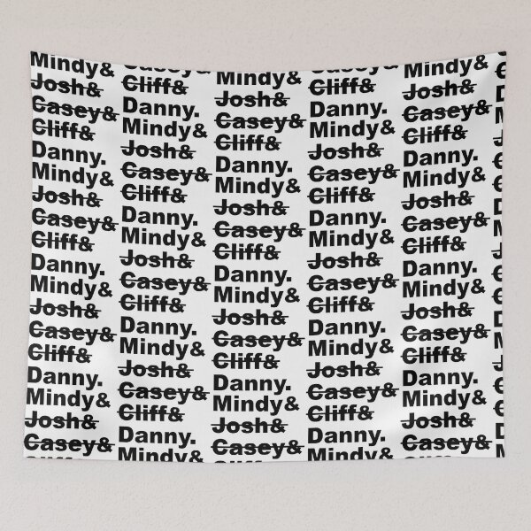 Item preview, Mindy _amp_ Danny designed and sold by ElenePuga.