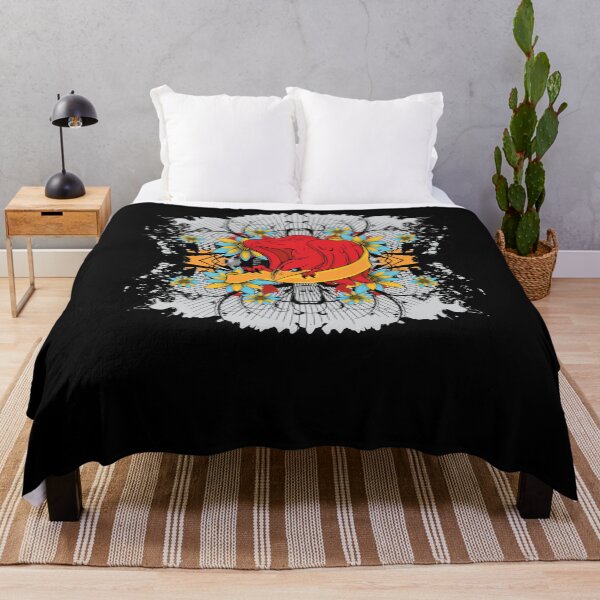 Item preview, Blue Flowers and Red Eagle designed and sold by GIOAGIFORD.