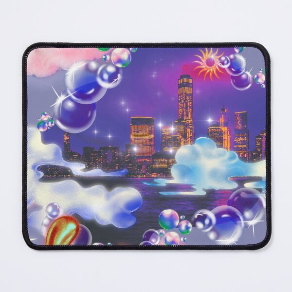 Item preview, Bubble Cityscape designed and sold by zoehascurls.