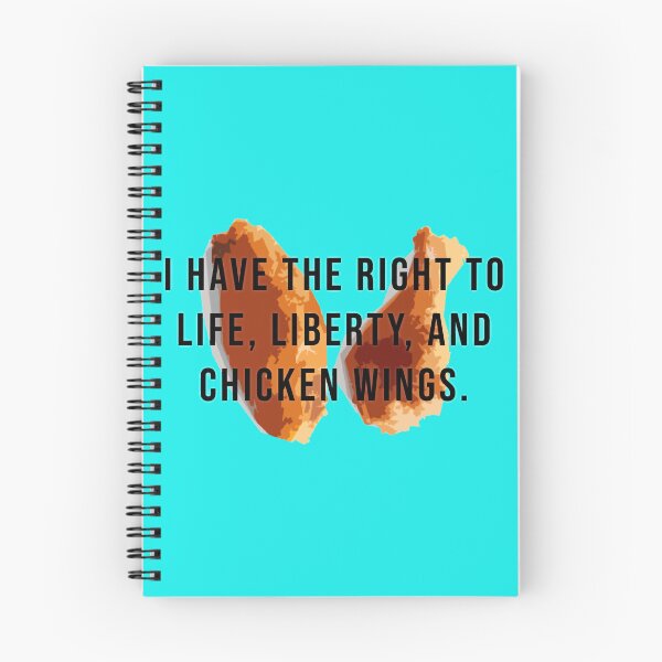 Item preview, Life, Liberty, Chicken Wings. designed and sold by ElenePuga.