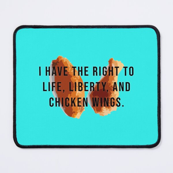 Item preview, Life, Liberty, Chicken Wings. designed and sold by ElenePuga.