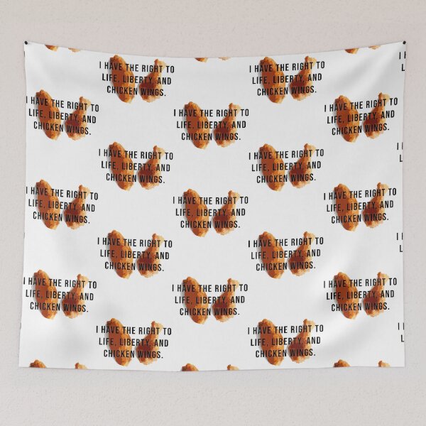 Item preview, Life, Liberty, Chicken Wings. designed and sold by ElenePuga.