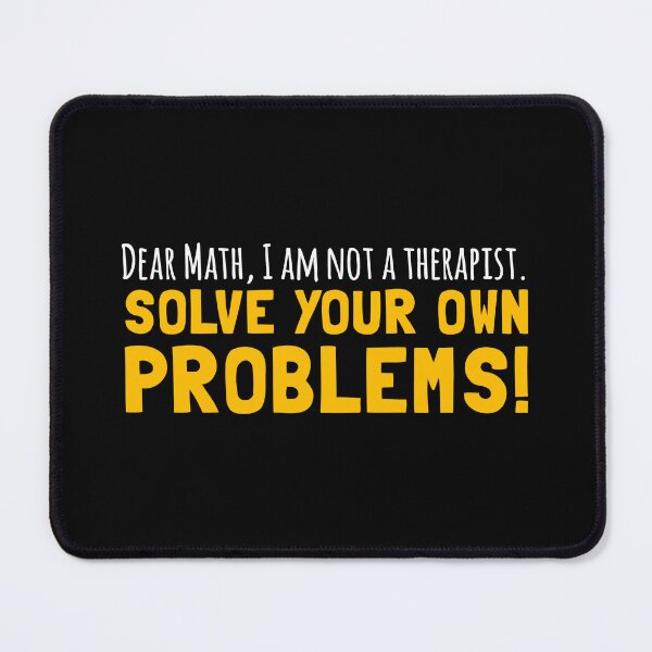 Item preview, Dear Math Solve Your Own Problems designed and sold by flippinsg.