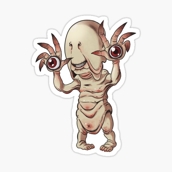 Pale Man - Terror Toddler Sticker