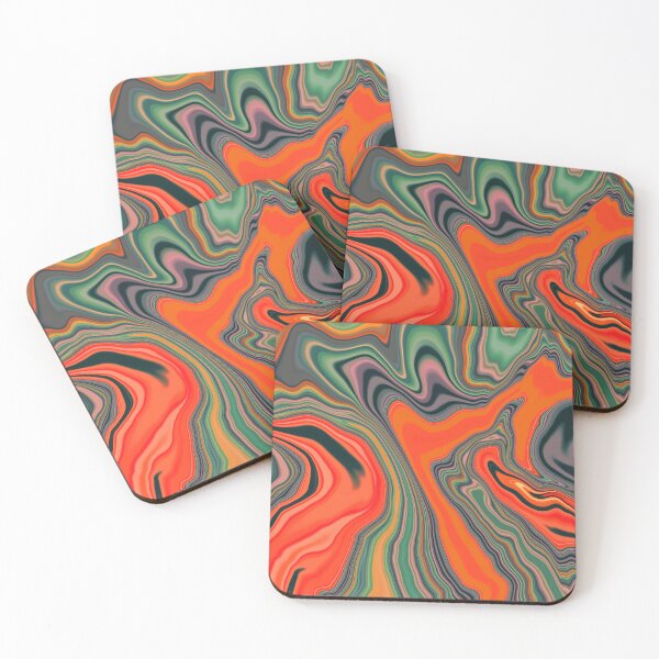 Item preview, Abstract Apocalyptic Sunset Swirl designed and sold by ArtbyDLP.