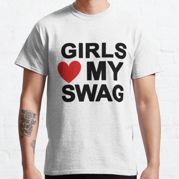  Boys Love My Swag Shirt Boys Heart My Swag Valentine's Day T- Shirt : Clothing, Shoes & Jewelry