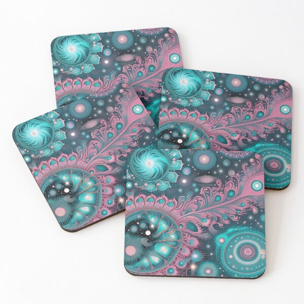 Item preview, Other Worldly Designs- nebulas, stars, galaxies, planets with feathers  designed and sold by BirdsnStuff.