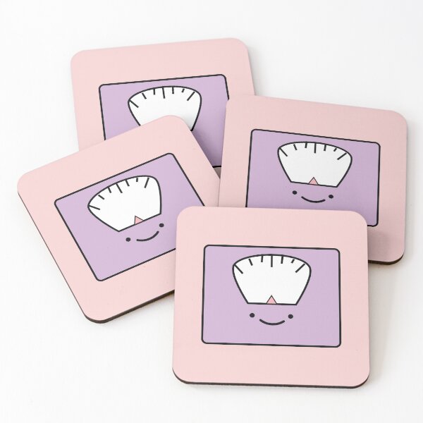Item preview, Weight scale purple and cute designed and sold by fluffyfamcraft.