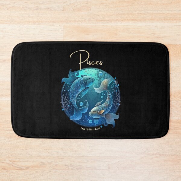 Item preview, Pisces Zodiac Sign with its Ruling Planet Neptune designed and sold by ieluxury.