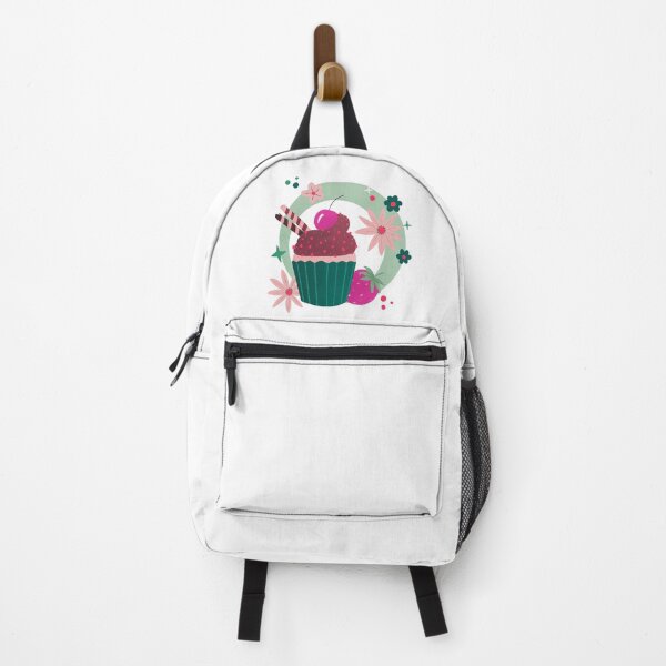 Item preview, Strawberry cupcake and flowers designed and sold by Home Cyn Home.