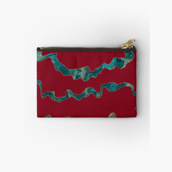 Item preview, Malachite Veins on Red designed and sold by RefinedChic.