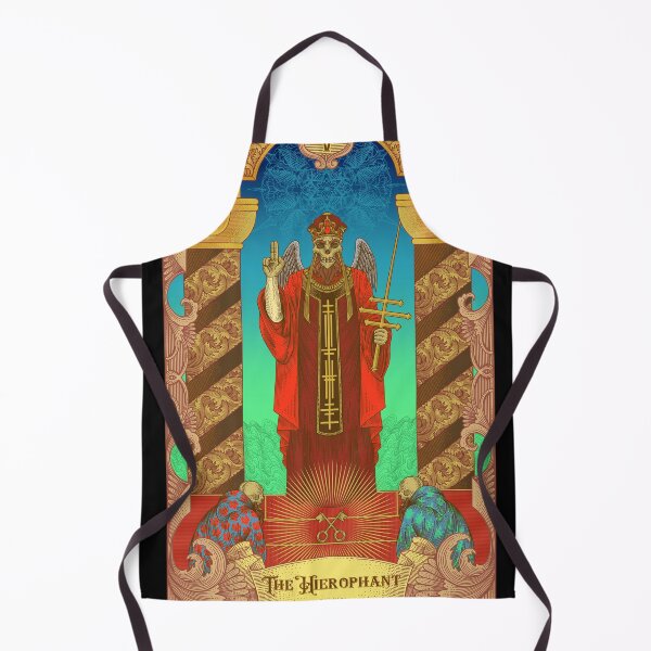 Item preview, The Hierophant Tarot Illustration  designed and sold by WOLForDEER.