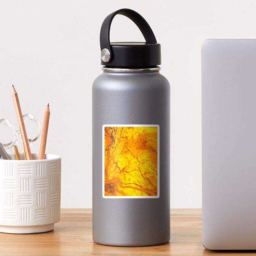 Lava is Lit Sticker