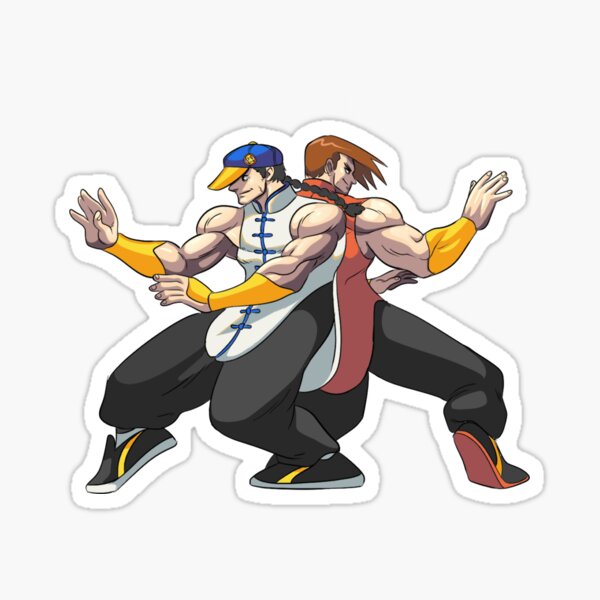 Item preview, Yun and Yang - Street Fighter designed and sold by omenastore.