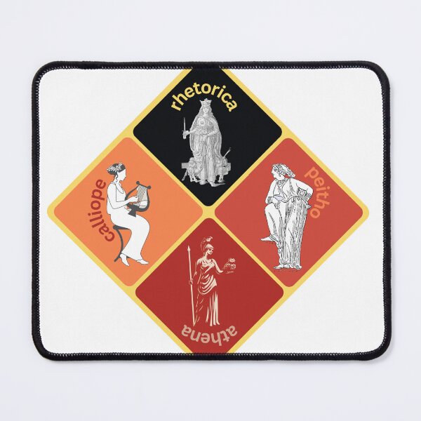 Item preview, Goddesses of Grandiloquence [red] designed and sold by Ryan Skinnell.