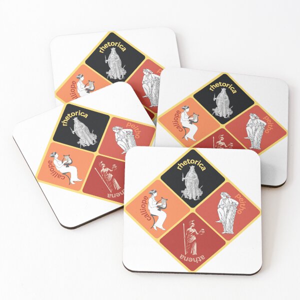 Item preview, Goddesses of Grandiloquence [red] designed and sold by Ryan Skinnell.