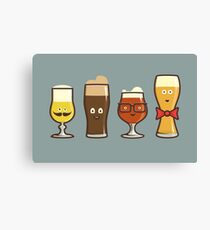 Beer Geeks Canvas Print