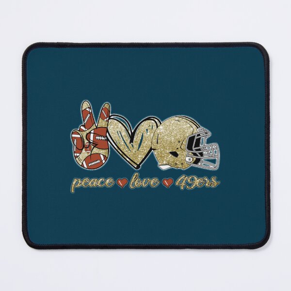 Item preview, Peace Love 49ers - Football Team Active designed and sold by Kamuisaisa.